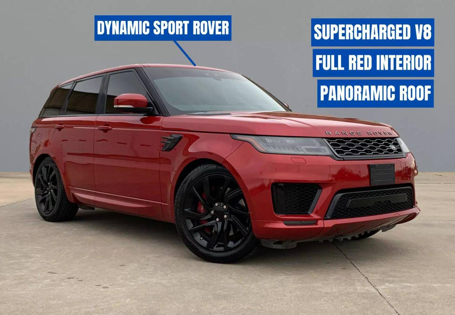 LAND ROVER RANGE ROVER SPORT 2019 SALWR2RE1KA836917 image